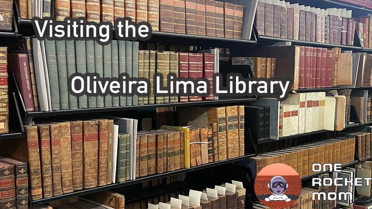 Visiting the Oliveira Lima library in Washington DC