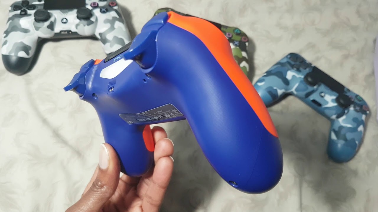 Sunset Orange PS4 Controller Box Opening