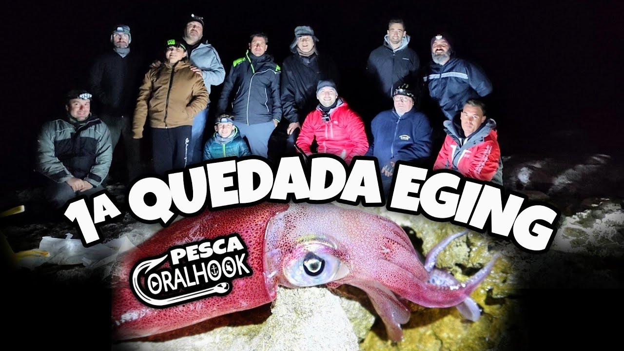 1a QUEDADA de EGING CORALHOOK 🦑 (Calamares, Consejos, Risas y mucho más...)