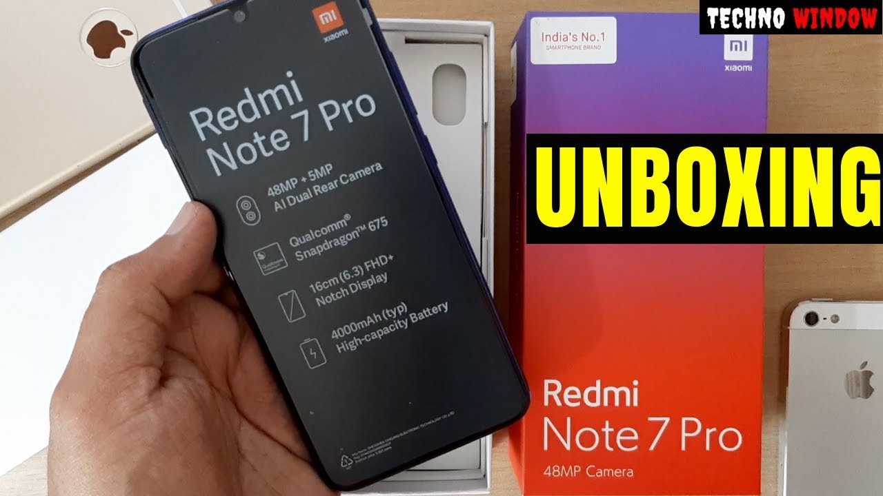 Redmi Note 7 Pro Unboxing & Overview with 48MP Camera
