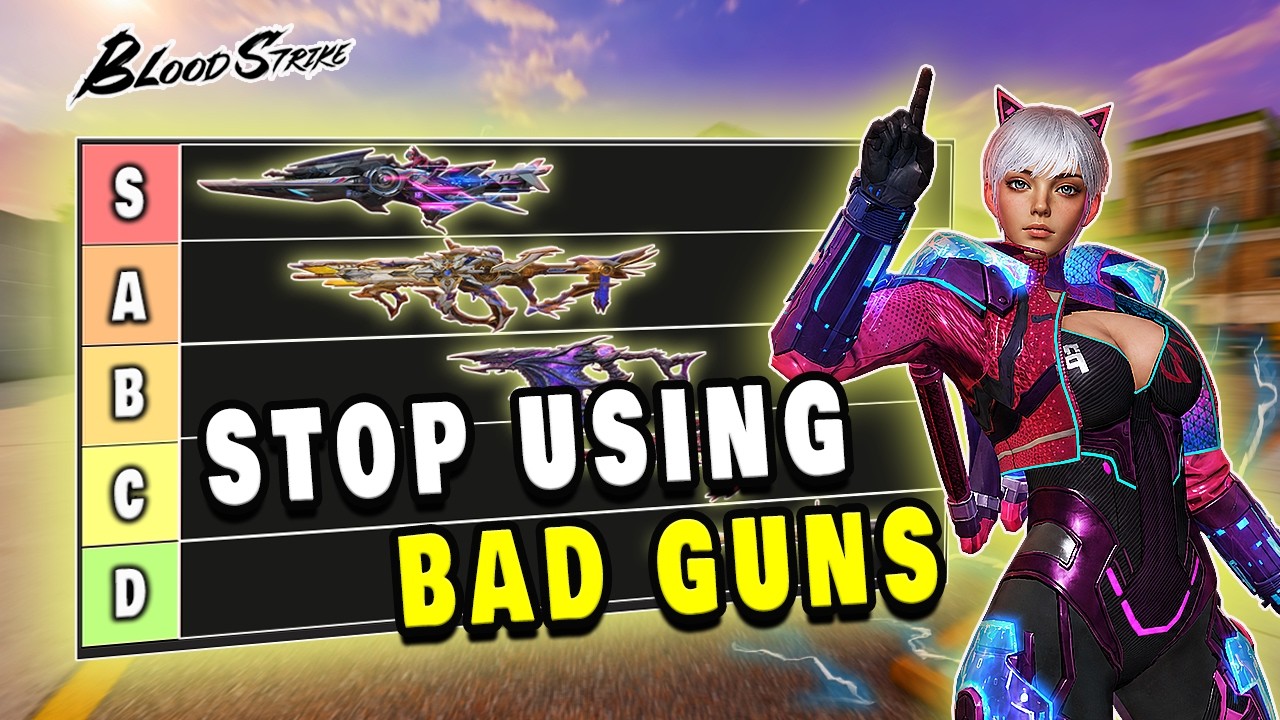 Ranking EVERY WEAPON in Blood Strike From WORST to BEST