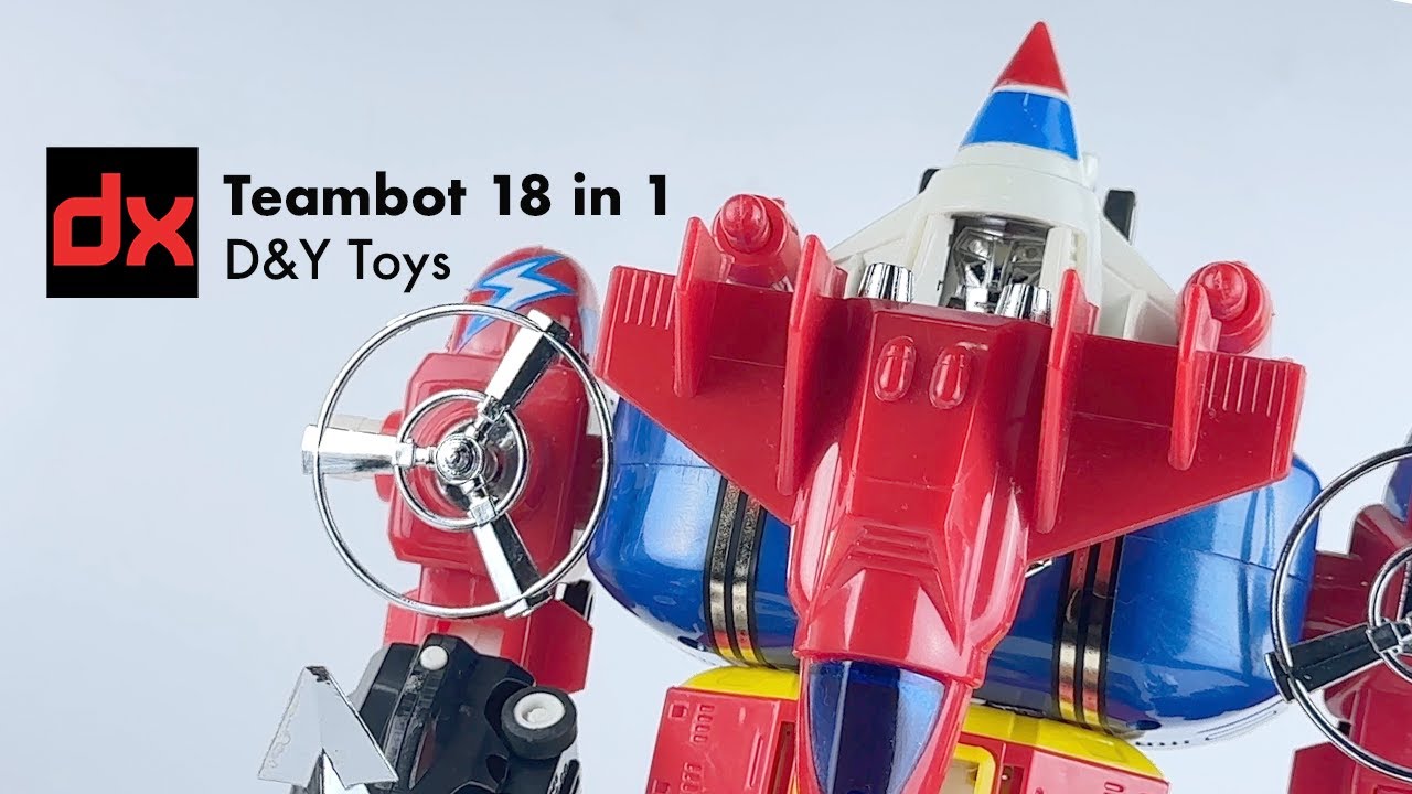 Teambot 18-in-1 Vehicle Voltron Knockoff - CollectionDX
