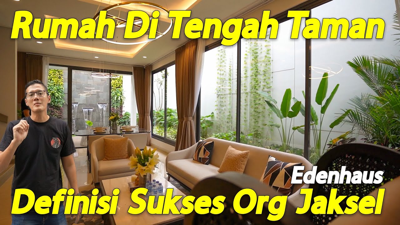 Rumah Modern Klasik Super Mewah Di Jantung Jakarta Selatan, Edenhaus Garden Home Resort