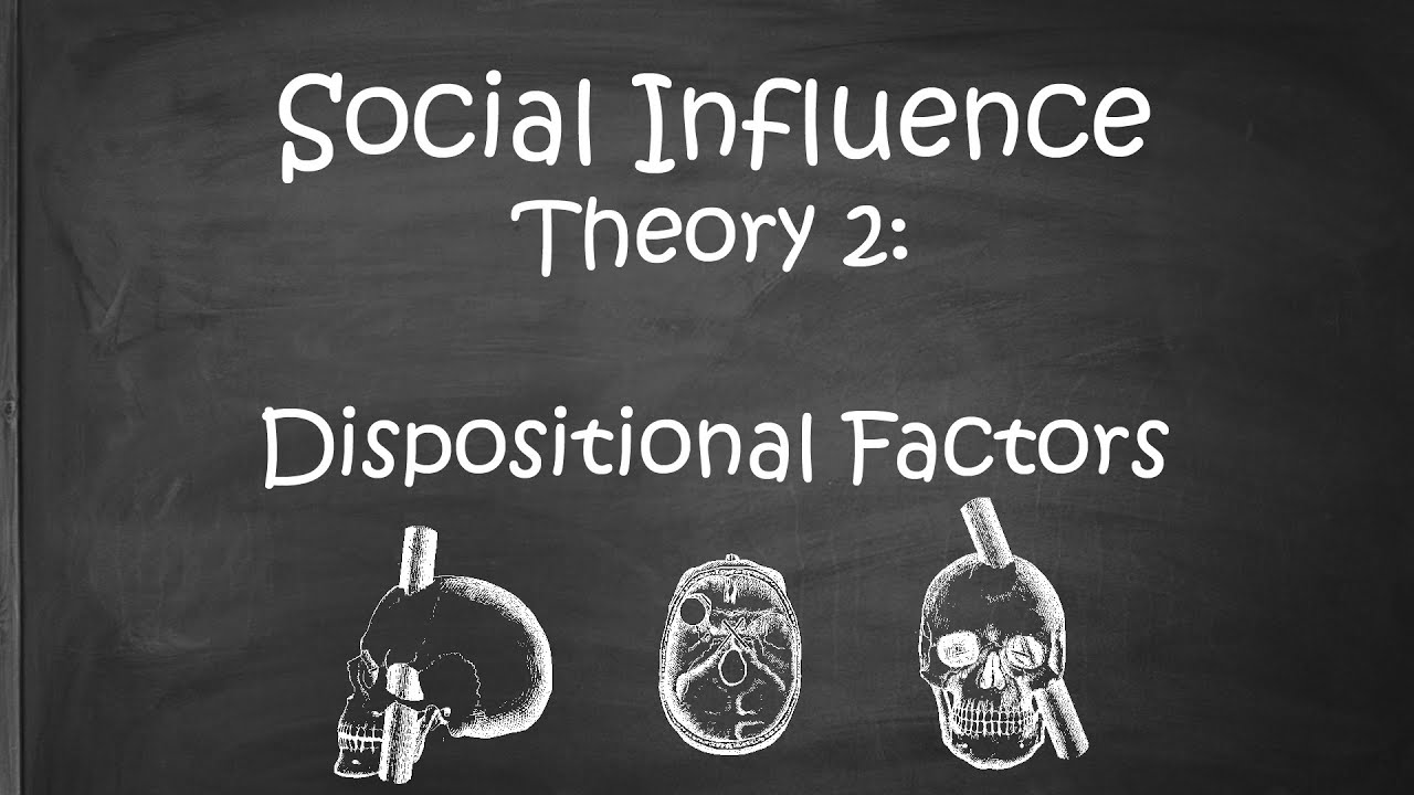 (OCR GCSE Psychology) Social influence Theory 2 - Dispositional Factors