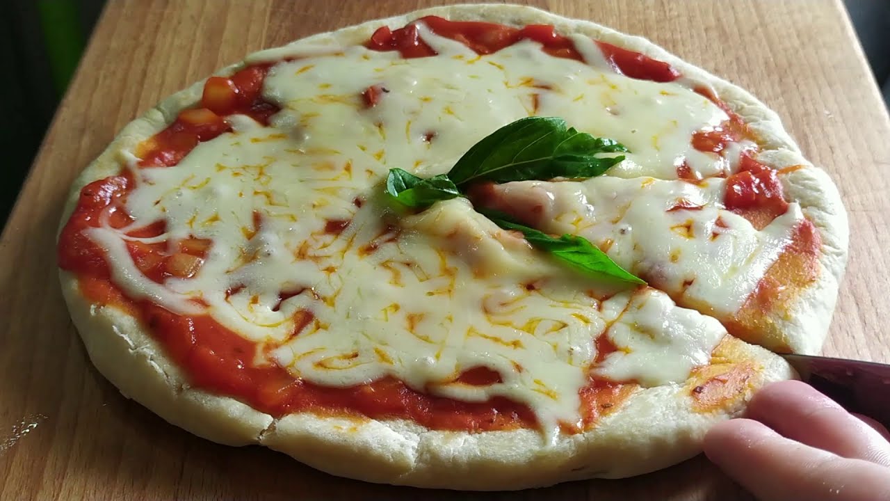 Pizza sin horno |  Pizzas en sart&eacute;n sin levadura  Muy rica!