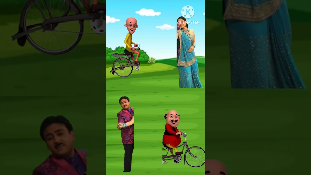 Motu Patalu cycle video MotuPatlu Cartoon |  |doctor jhataka #motupatlu #shorts #cartoon