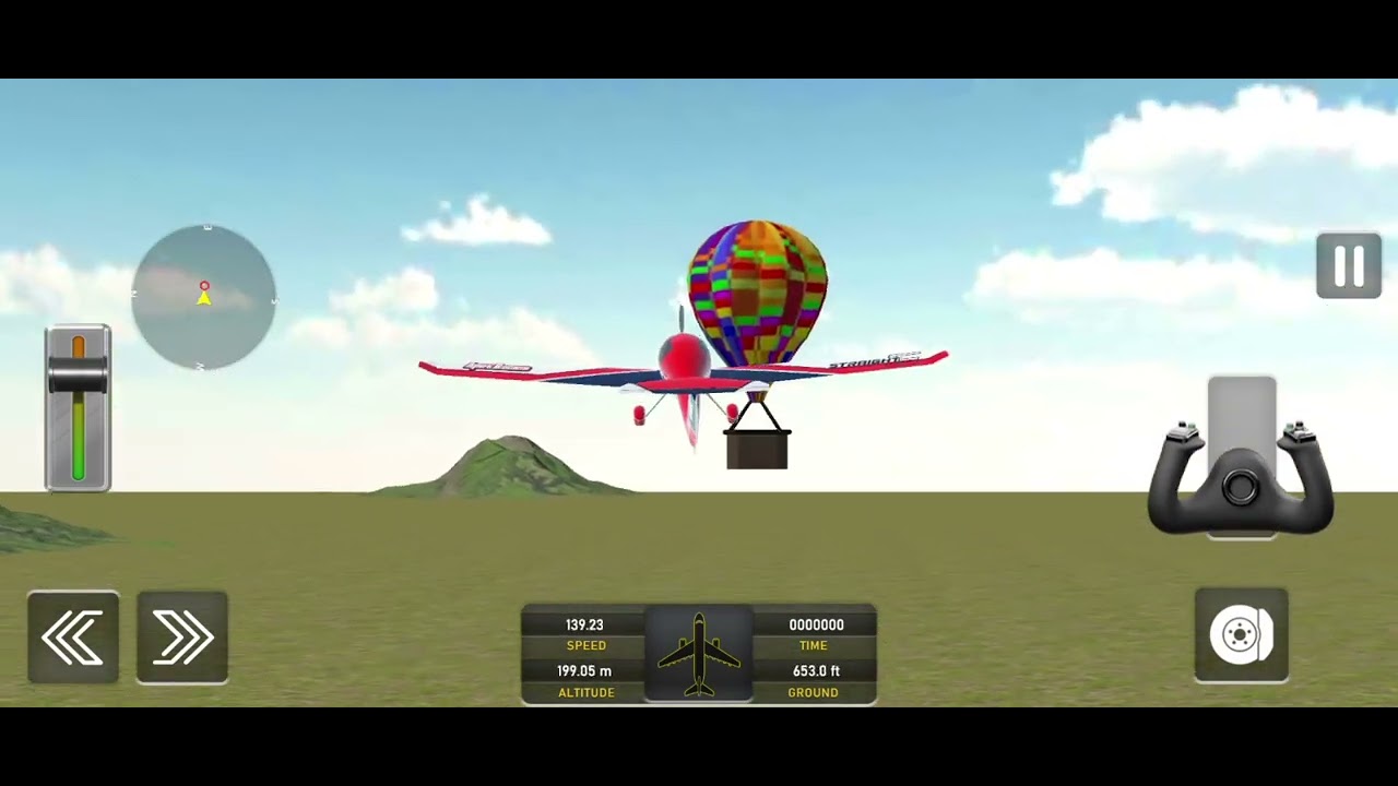 Flight take off my light jet game pause Play 