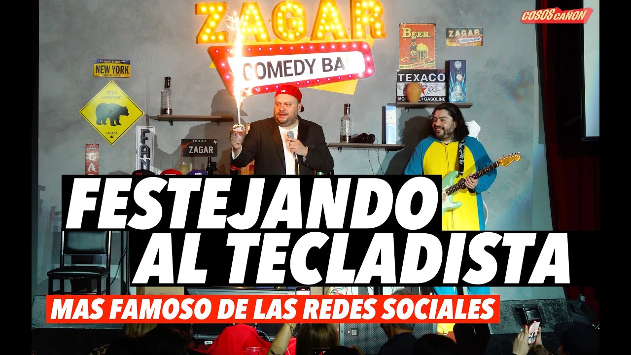 Festejando al Tecladista mas Famoso de las redes sociales