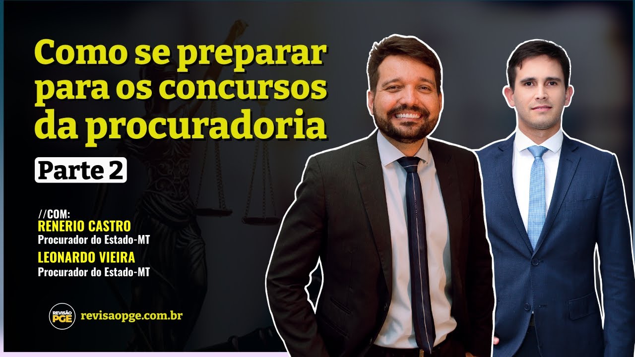 COMO SE PREPARAR PARA OS CONCURSOS DE PROCURADORIA 🤔 #2