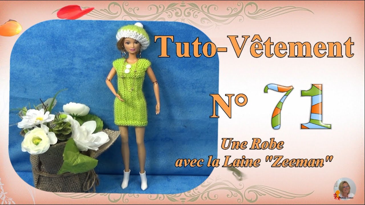 🥢 Tuto Tricot N°71 | 👗 Une Robe avec la laine "Zeeman"