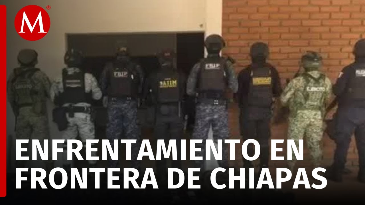 Un muerto y dos personas detenidas tras enfrentamiento en Frontera Comalapa, Chiapas