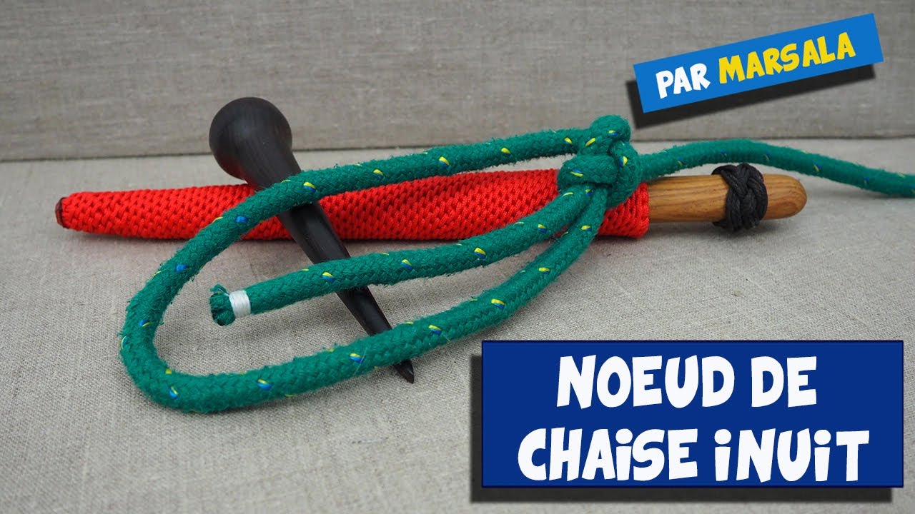 Noeud de chaise Inuit #Boucle #Chaise
