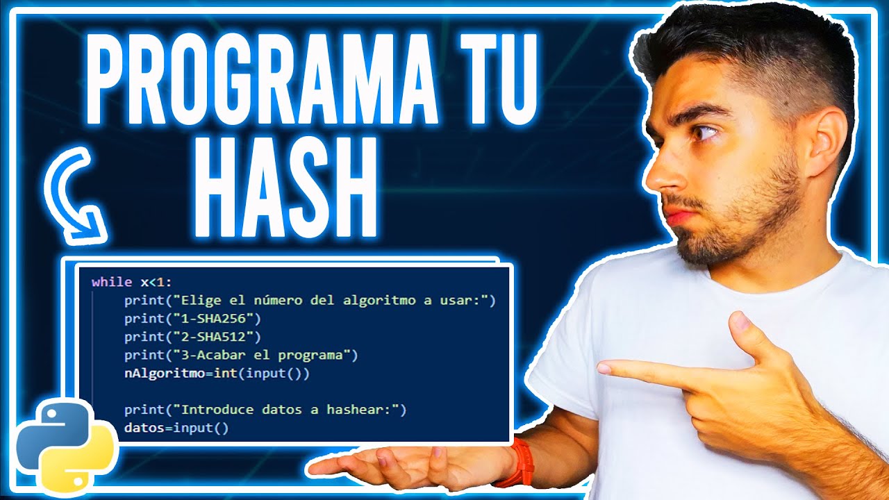 Qué es un HASH en Informática y Criptografía e + [Ejemplo con PYTHON🐍] 🔐