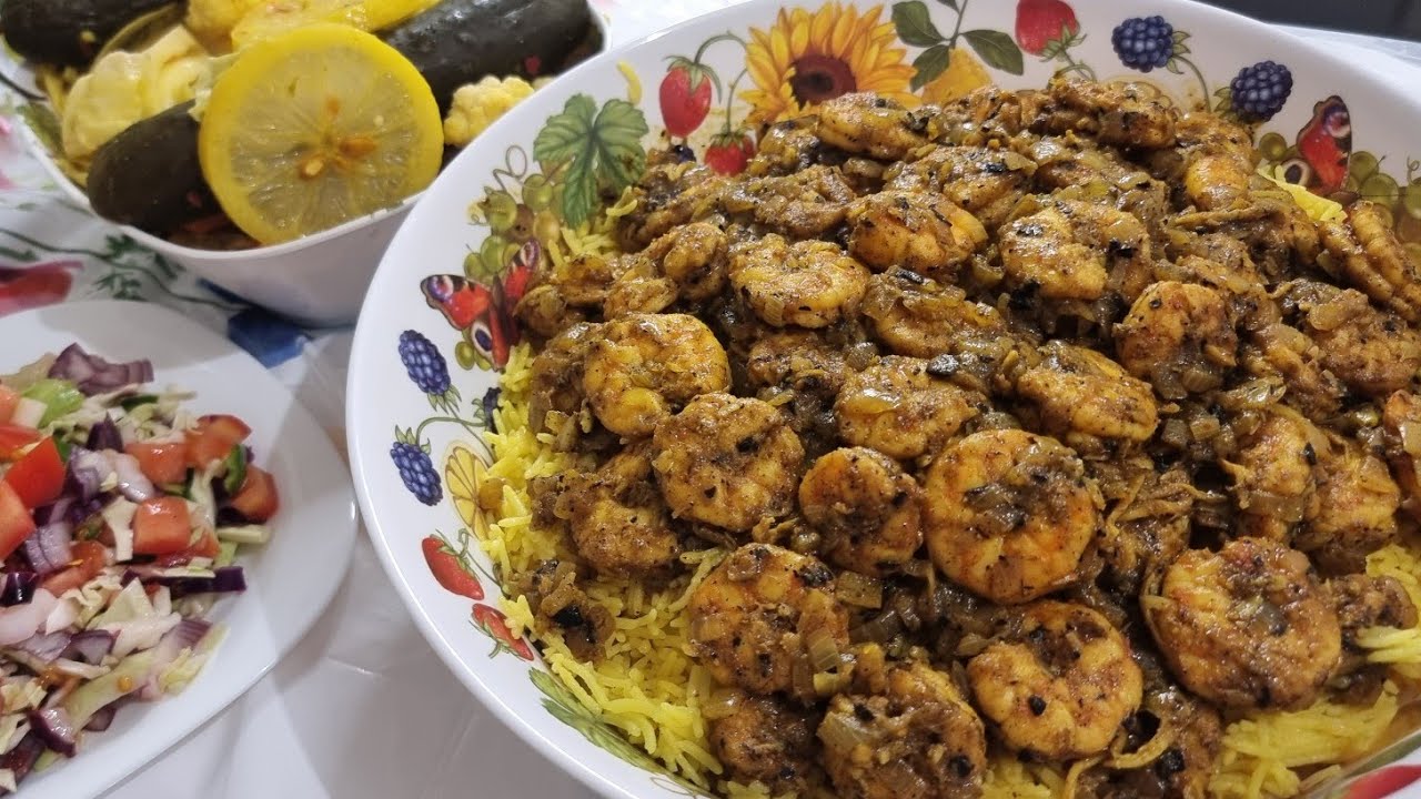 مطبق الروبيان 🍤🍤اللذيذ باسهل طريقة والطعم لايقاوم👌😋 