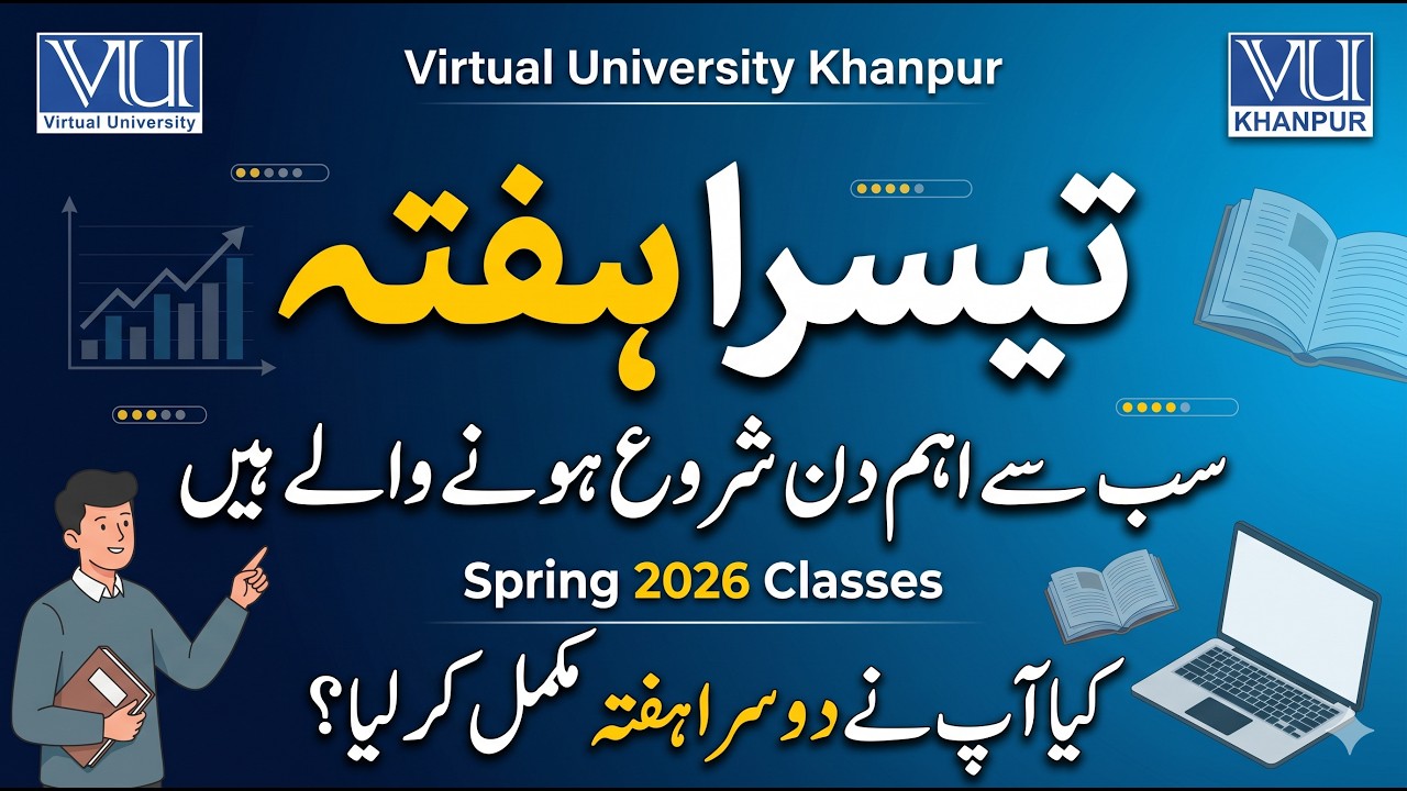 𝐕𝐔 𝐒𝐩𝐫𝐢𝐧𝐠 2026 𝐖𝐞𝐞𝐤 3 𝐀𝐥𝐞𝐫𝐭 🚨 | 𝐀𝐬𝐬𝐢𝐠𝐧𝐦𝐞𝐧𝐭𝐬, 𝐐𝐮𝐢𝐳 & 𝐆𝐃𝐁 𝐒𝐭𝐚𝐫𝐭 | 𝐃𝐨𝐧&rsquo;𝐭 𝐌𝐢𝐬𝐬 𝐓𝐡𝐢𝐬! |  @𝐕𝐔𝐤𝐡𝐚𝐧𝐩𝐮𝐫 ​​