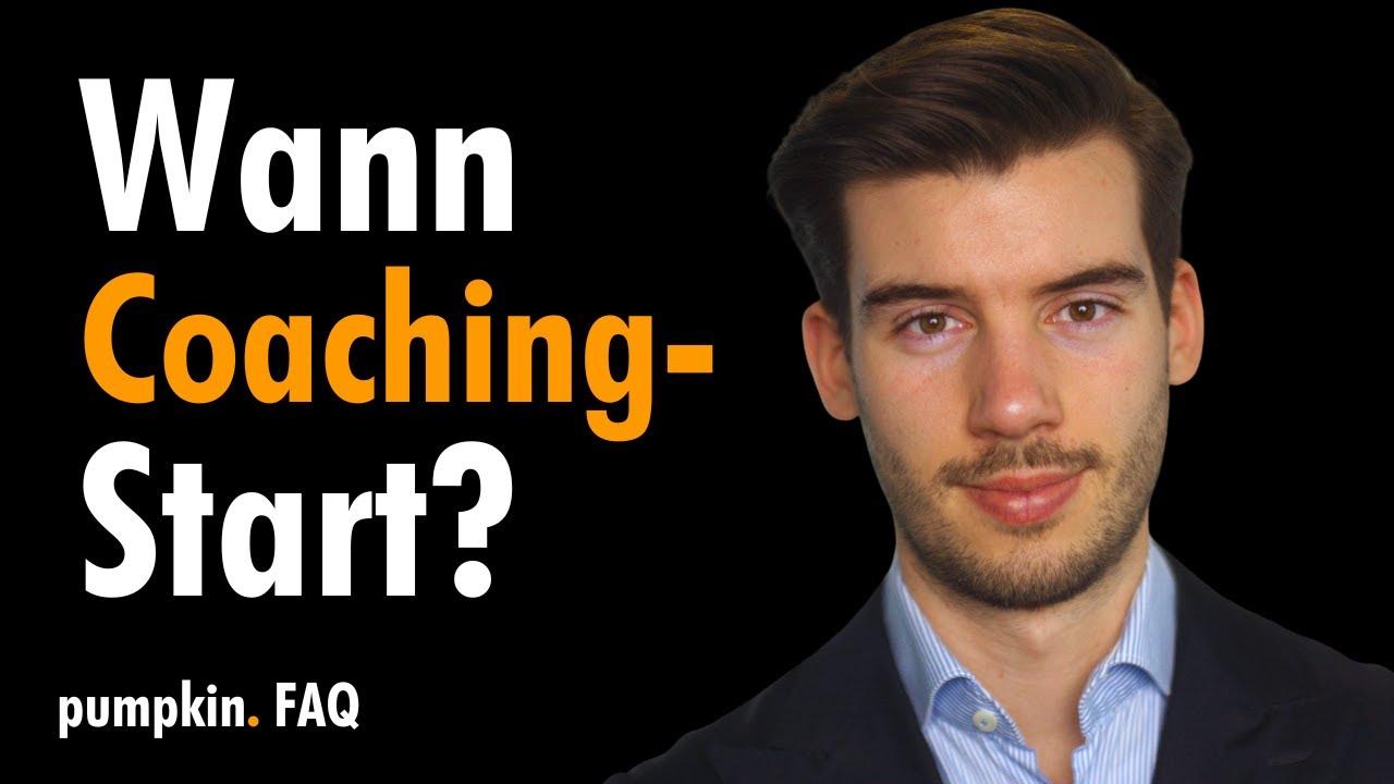 Ab wann macht es Sinn, mit dem pumpkin-Coaching zu beginnen?
