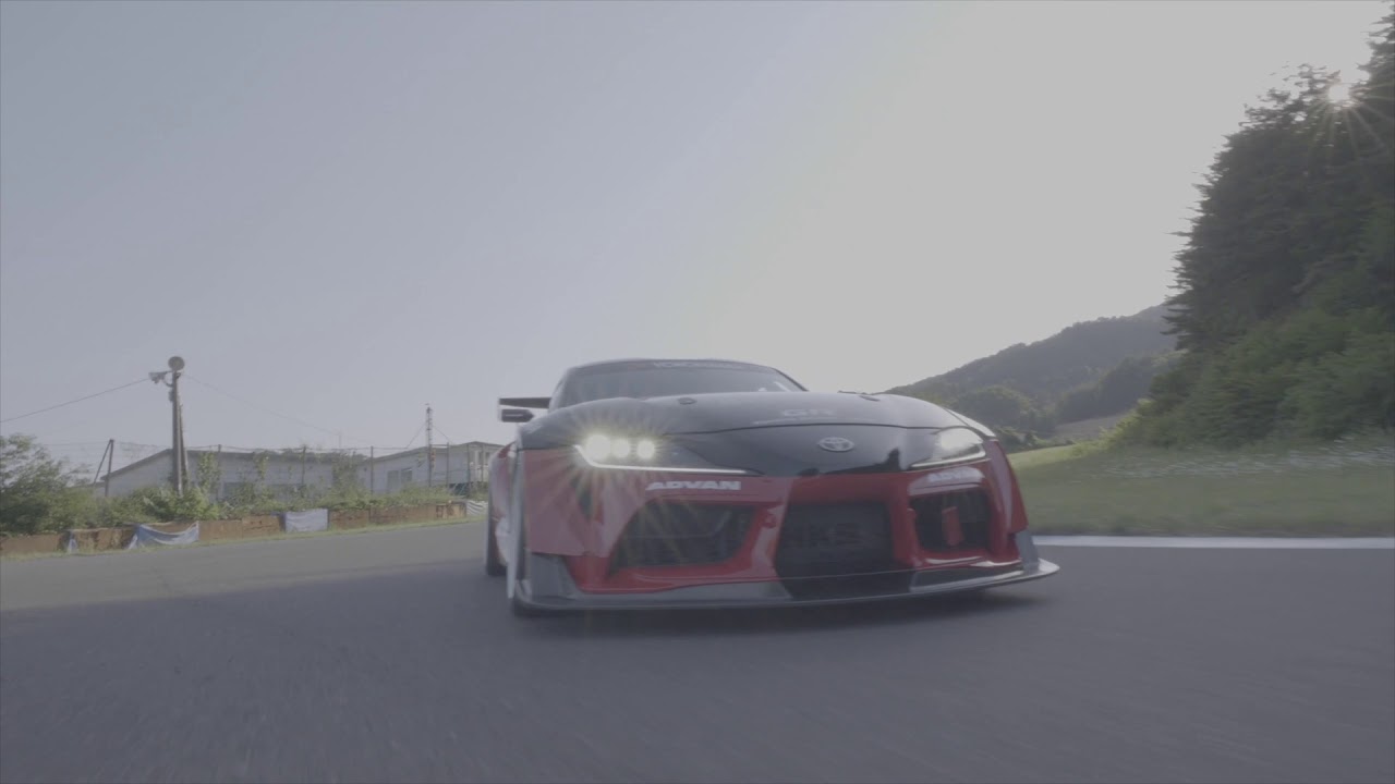 MAX ORIDO ADVAN Supra tuned by HKS シェイクダウン