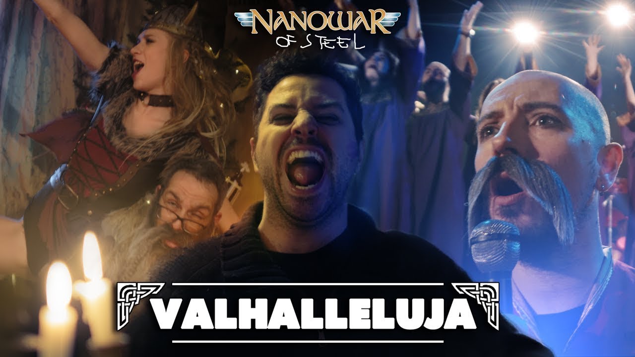 NANOWAR OF STEEL - Valhalleluja (Ft. Angus McFife from Gloryhammer)