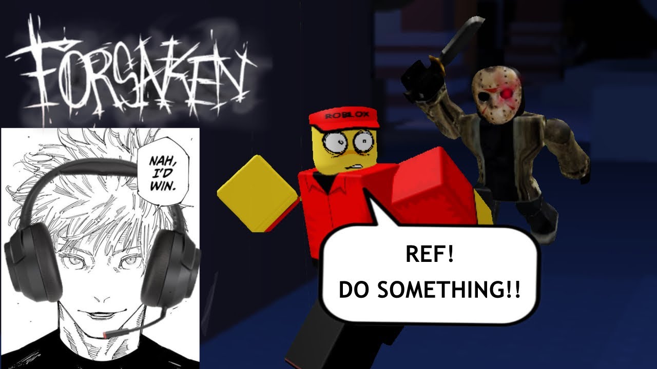 Gojo *STEALS* my channel and plays Roblox Forsaken!