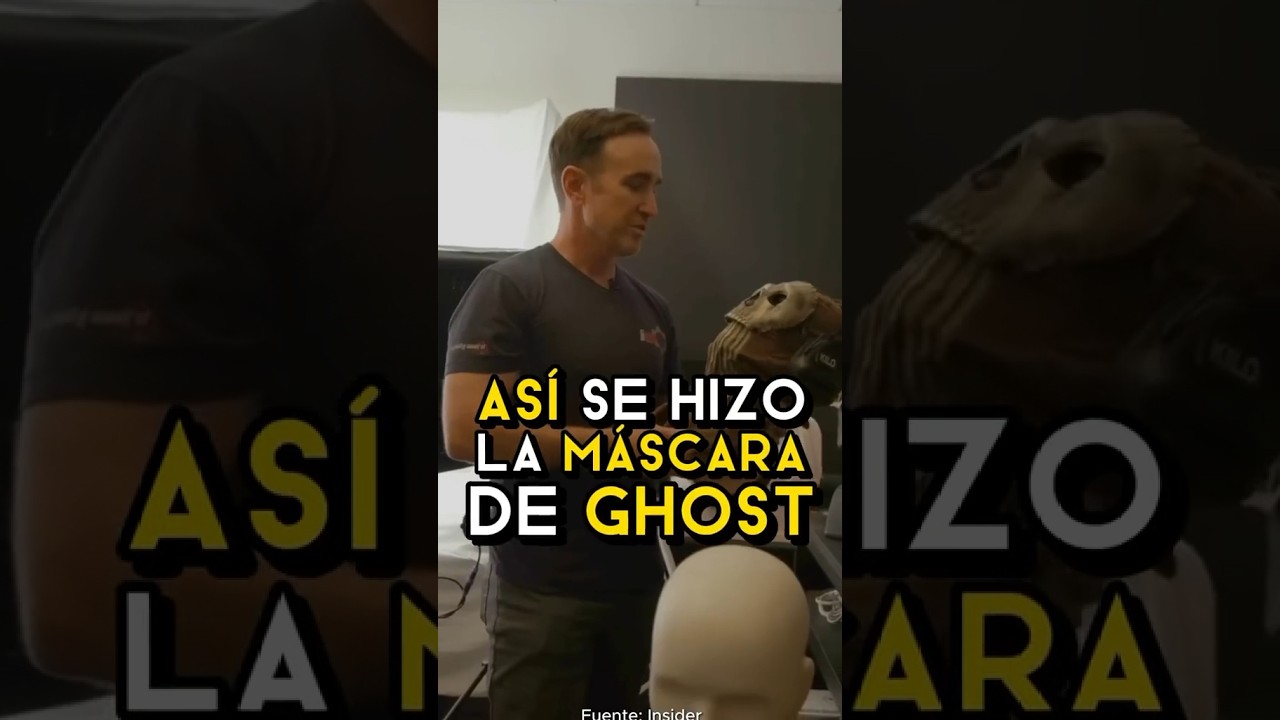 LA MÁSCARA DE GHOST ES REAL 💀 