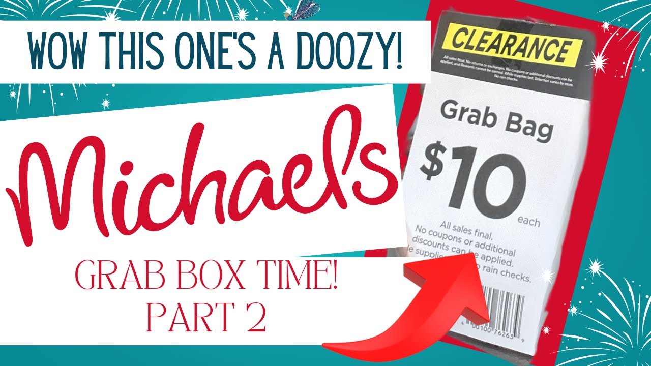 Michael&rsquo;s Craft Store $10 grab box #2 This one&rsquo;s a winner!