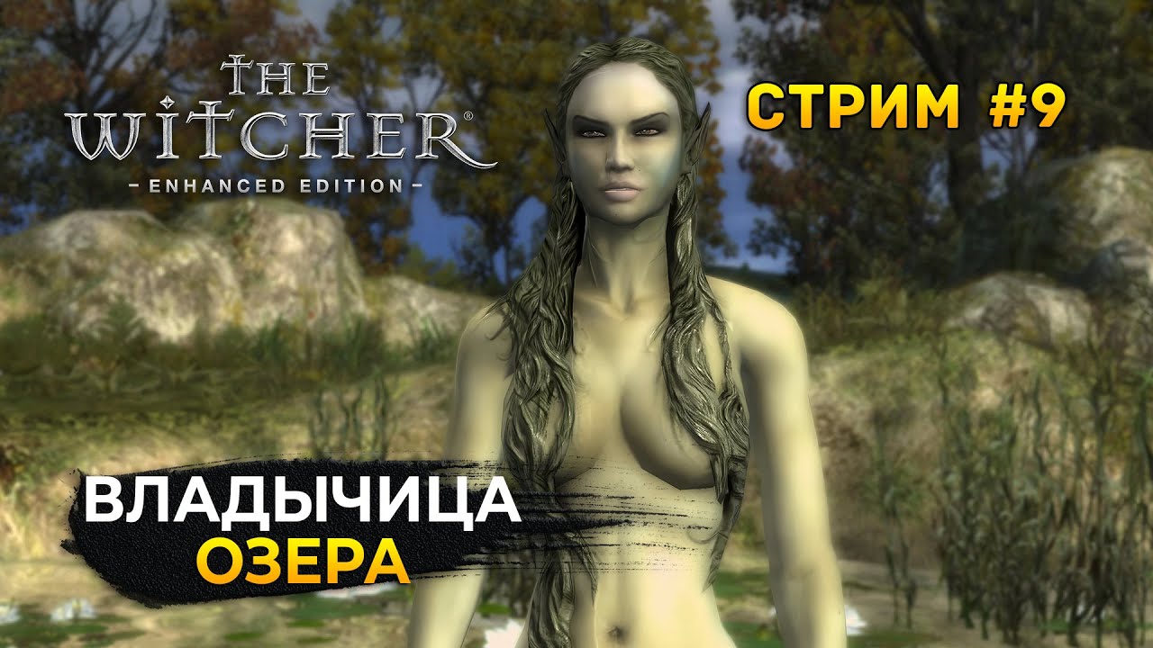 Стрим Ведьмак #9 - Владычица Озера. Возвращение Ведьмака
