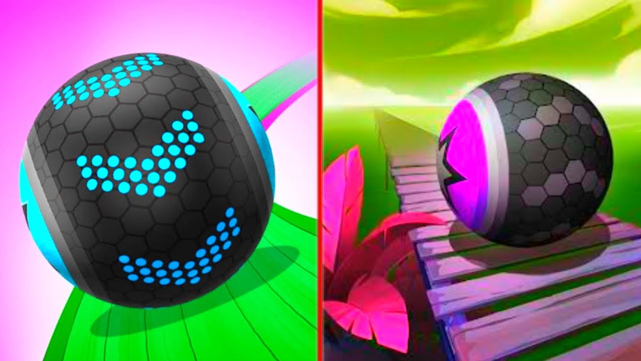 Going Balls VS Rollance Ball, Android iOS Gameplay | Walkthrough , Ball Colour Run  New Update