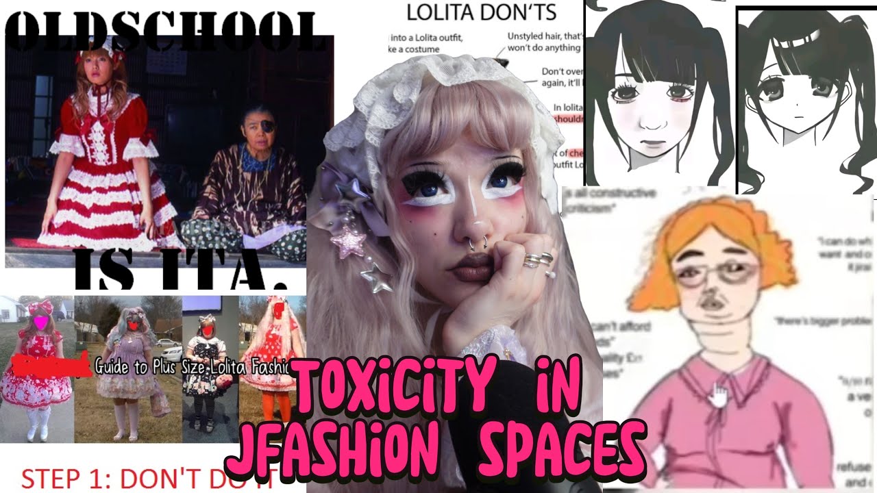 Toxicity in Jfashion spaces (jiraikeimaxxing vs old Lolita comms)