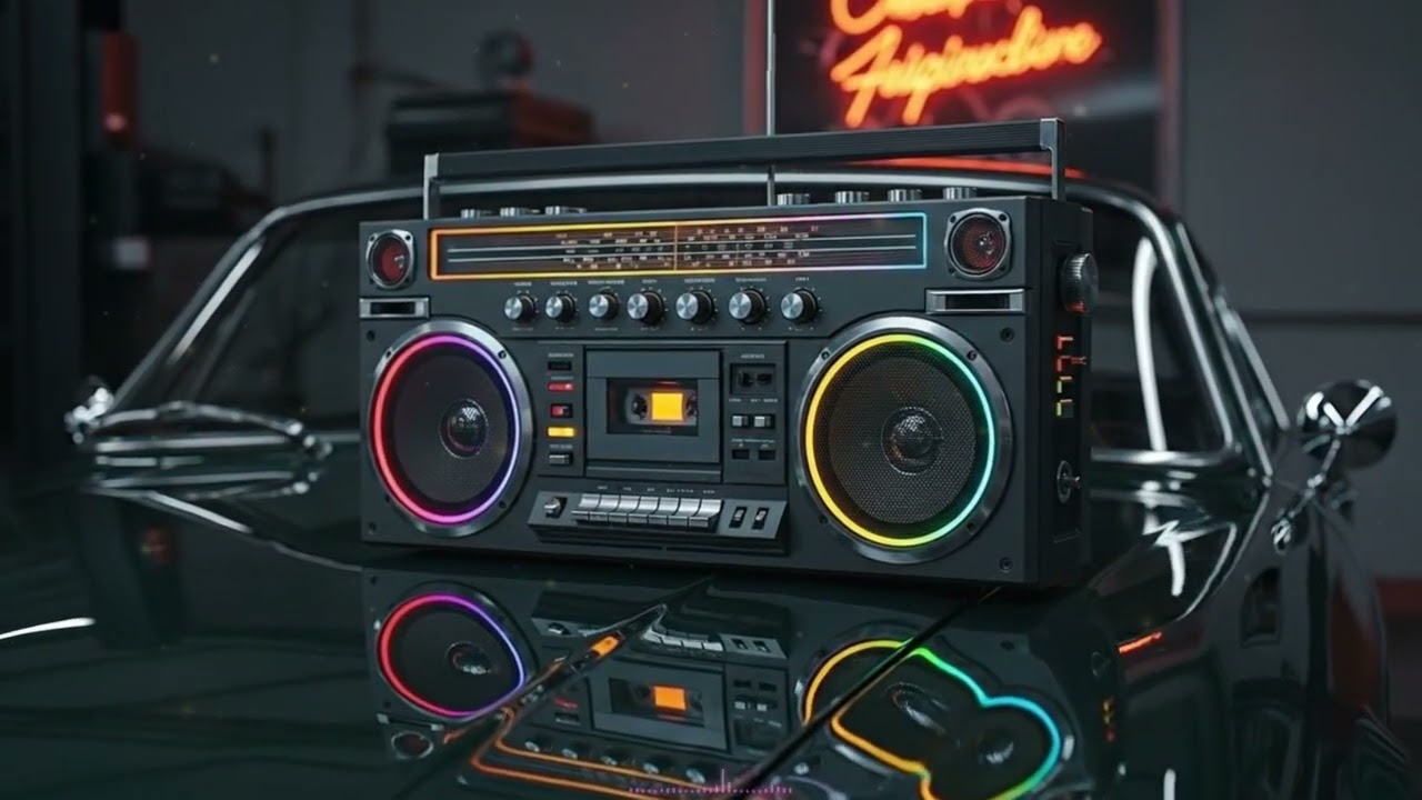 This Vintage Boombox Hits Different  80s Nostalgia