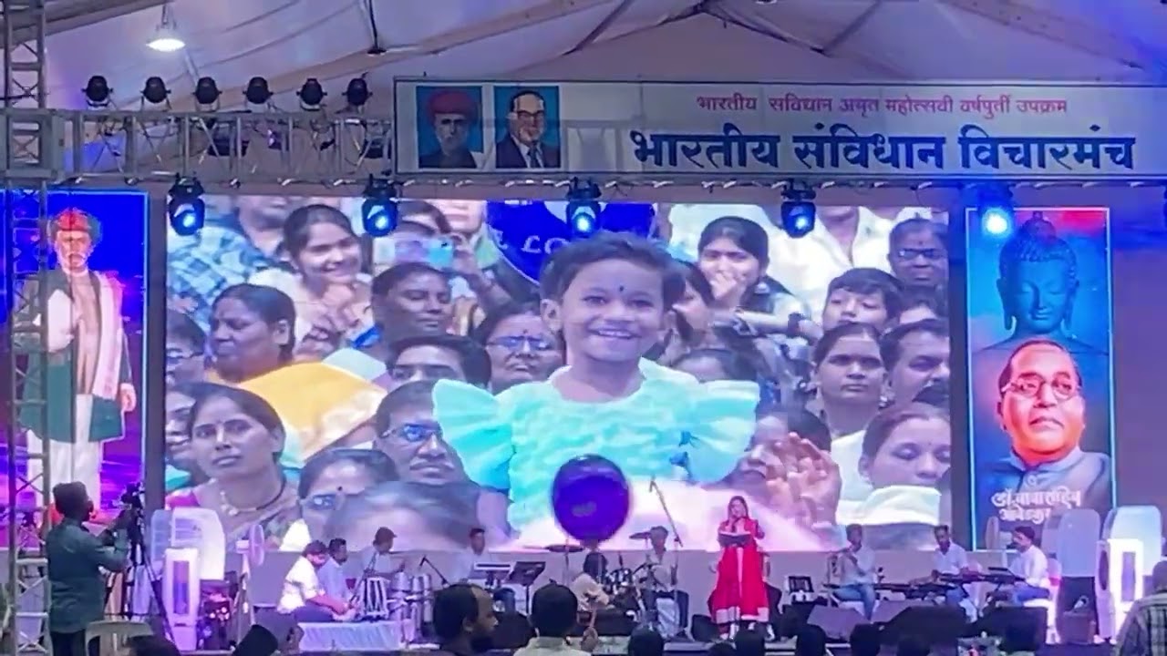Reshma Sonawane performed on 134th Dr B R Ambedkar Jayanti #AmbedkarJayanti #SocialReformer