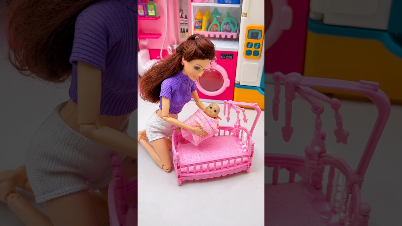 Minutes Satisfying with Unboxing Barbie Family Playset, Cute Doll Toys ASMR | Review Toys