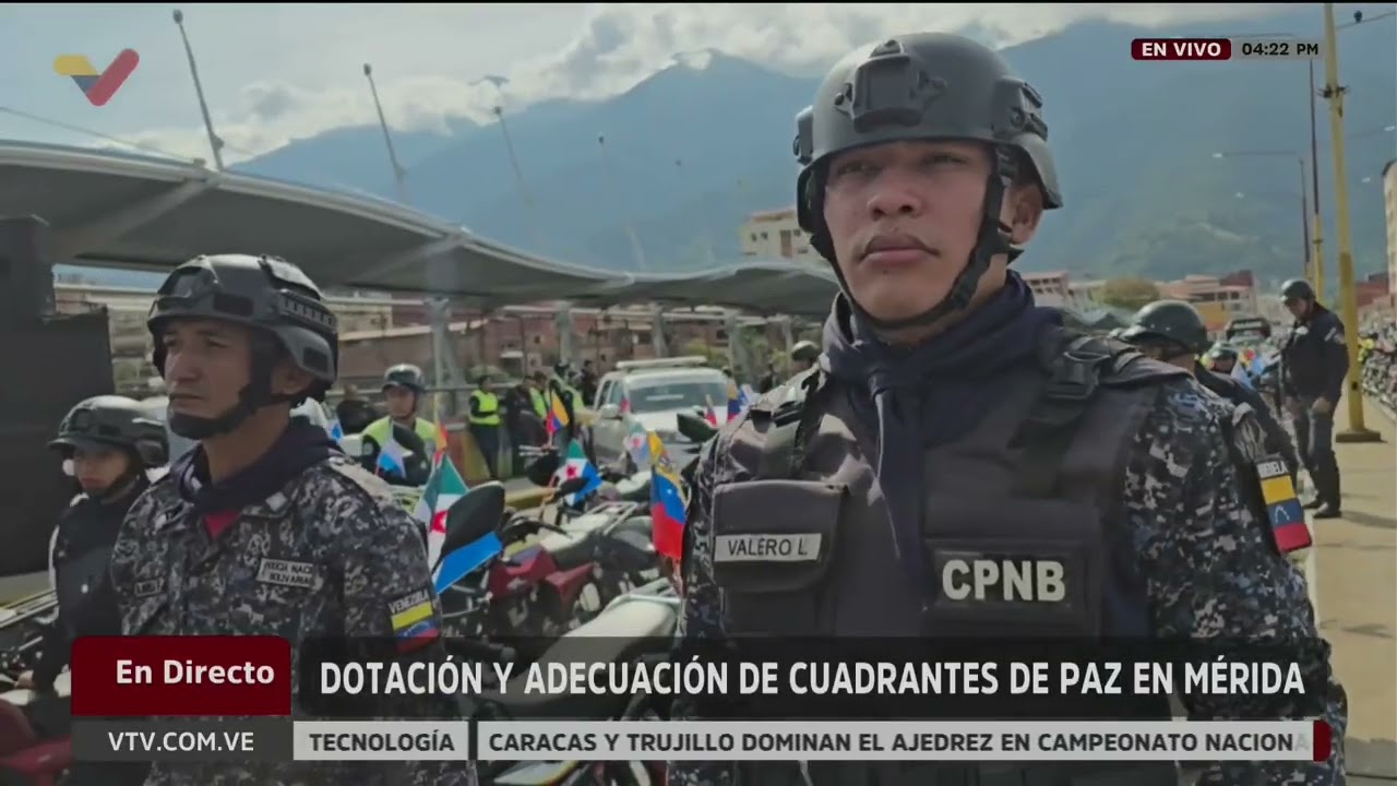 Diosdado Cabello en Mérida, Cuadrantes de Paz, 10 de marzo de 2026