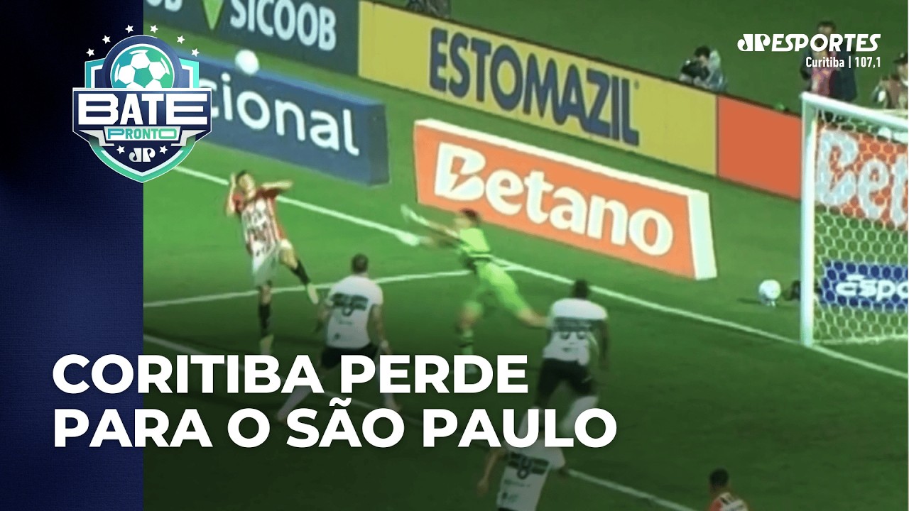 Coritiba perde para o São Paulo