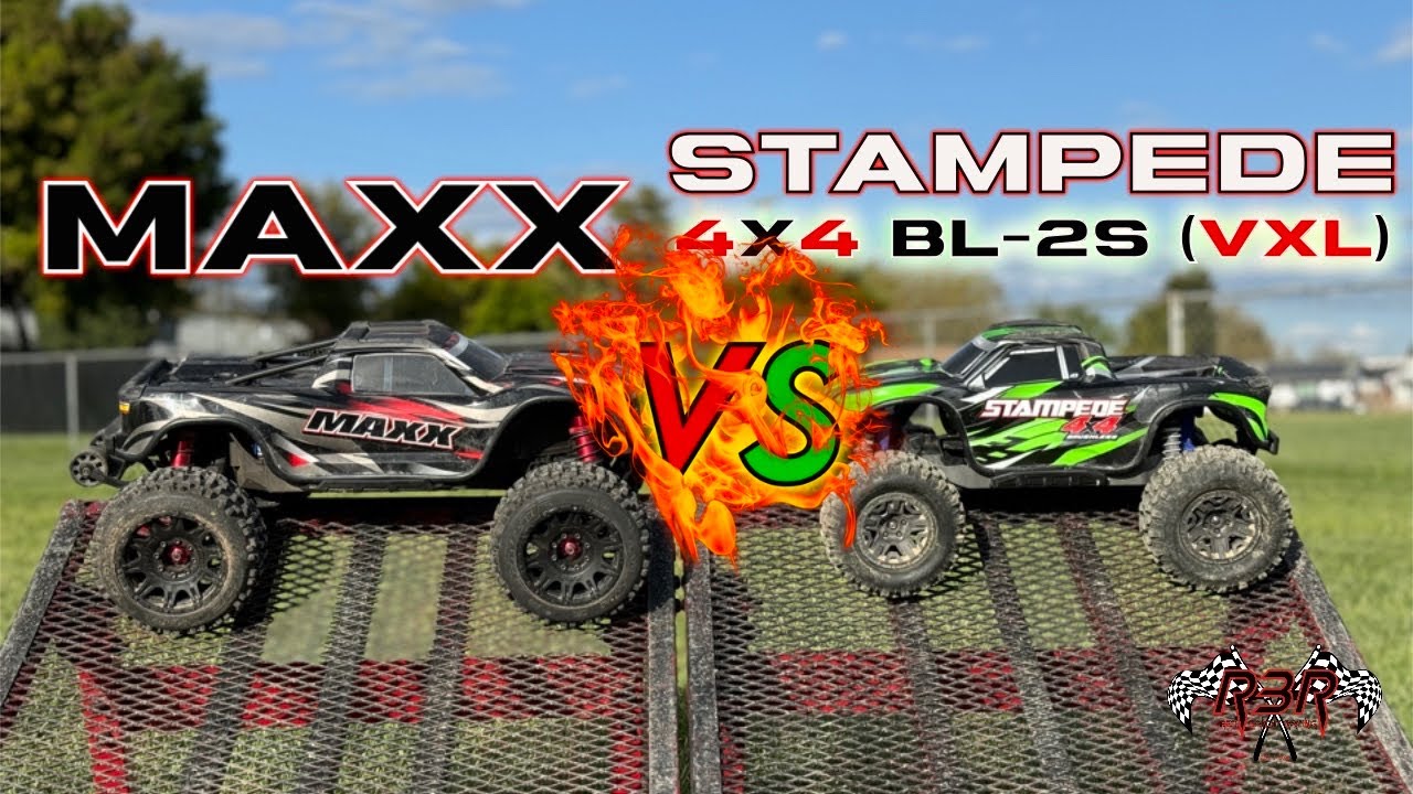 Traxxas | MAXX против Stampede 4X4 BL-2S (VXL)