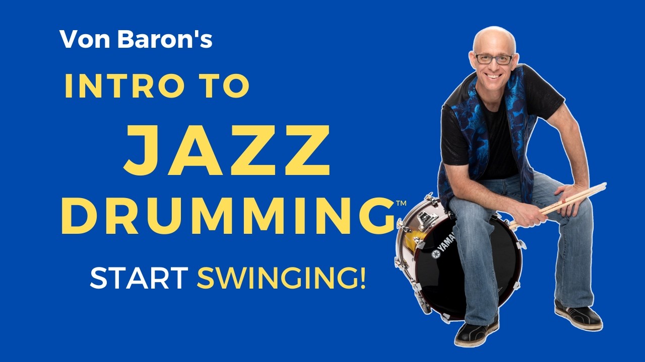 Вводный курс по игре на джазовых барабанах - Игра на джазовых барабанах для начинающих