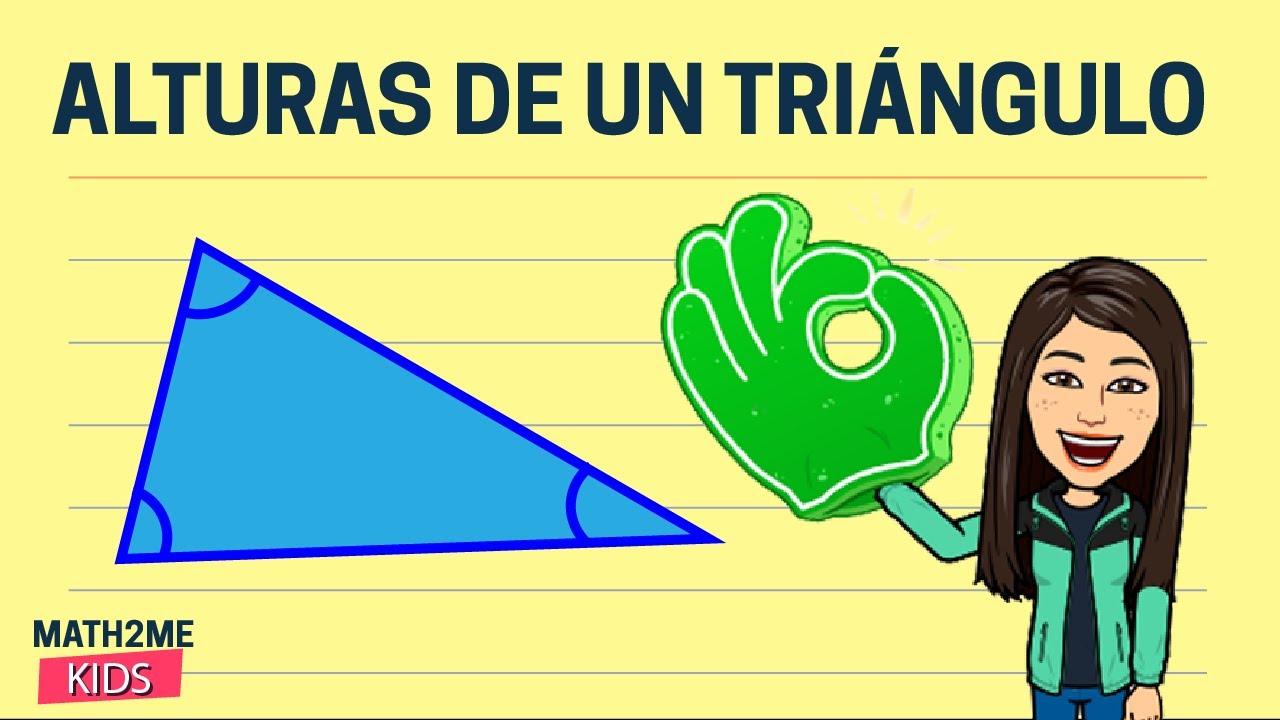 🔴Las tres alturas del triángulo