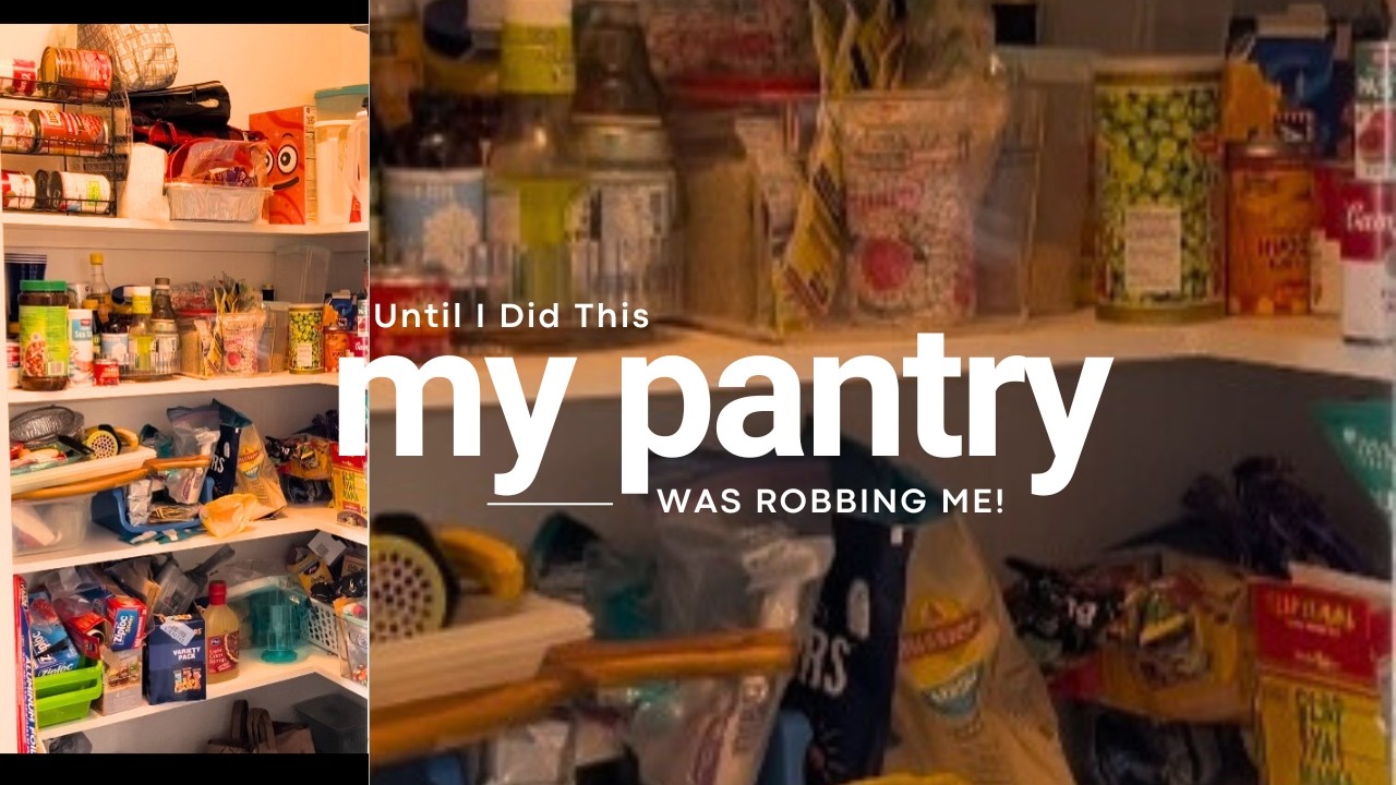 My Pantry Was Robbing Our Grocery Budget Until I Did This! || DIY Pantry Remodel (Part 1)