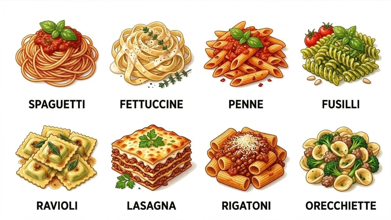 Every Pasta Explained in 6 Minutes 🍝