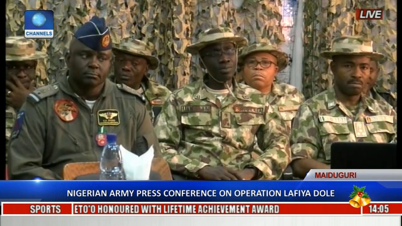 Nigerian Army Updates On Operation Lafiya Dole Pt 1