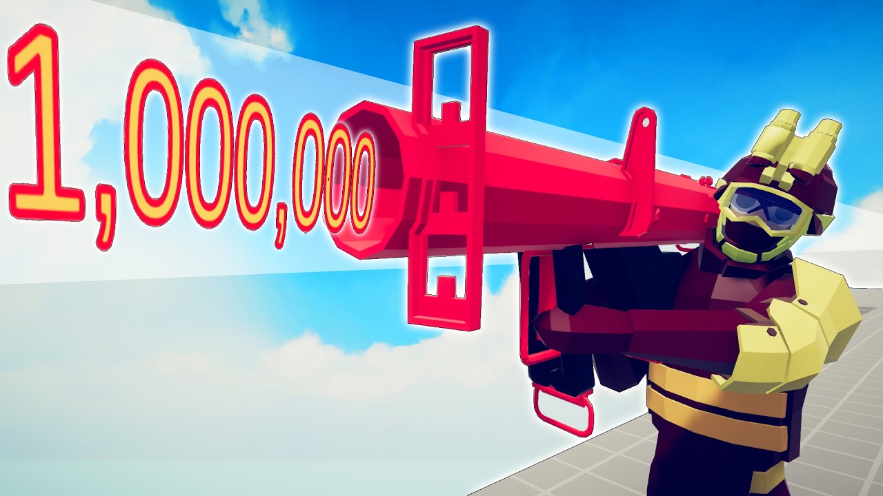 1.000.000 DAMAGE ROCKET SOLDIER vs UNITS | TABS - Totally Accurate Battle Simulator