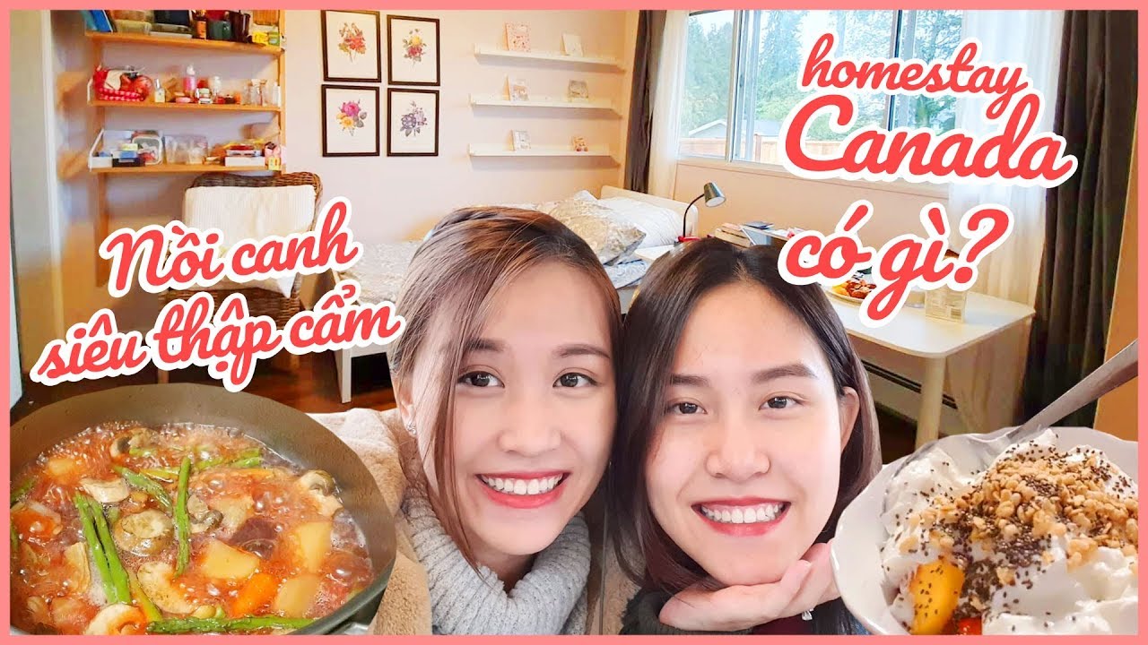 Cùng nấu bữa tối thuần Việt SIÊU THẬP CẨM cho em gái 🍲🥣 | Khám phá homestay của My ở Canada