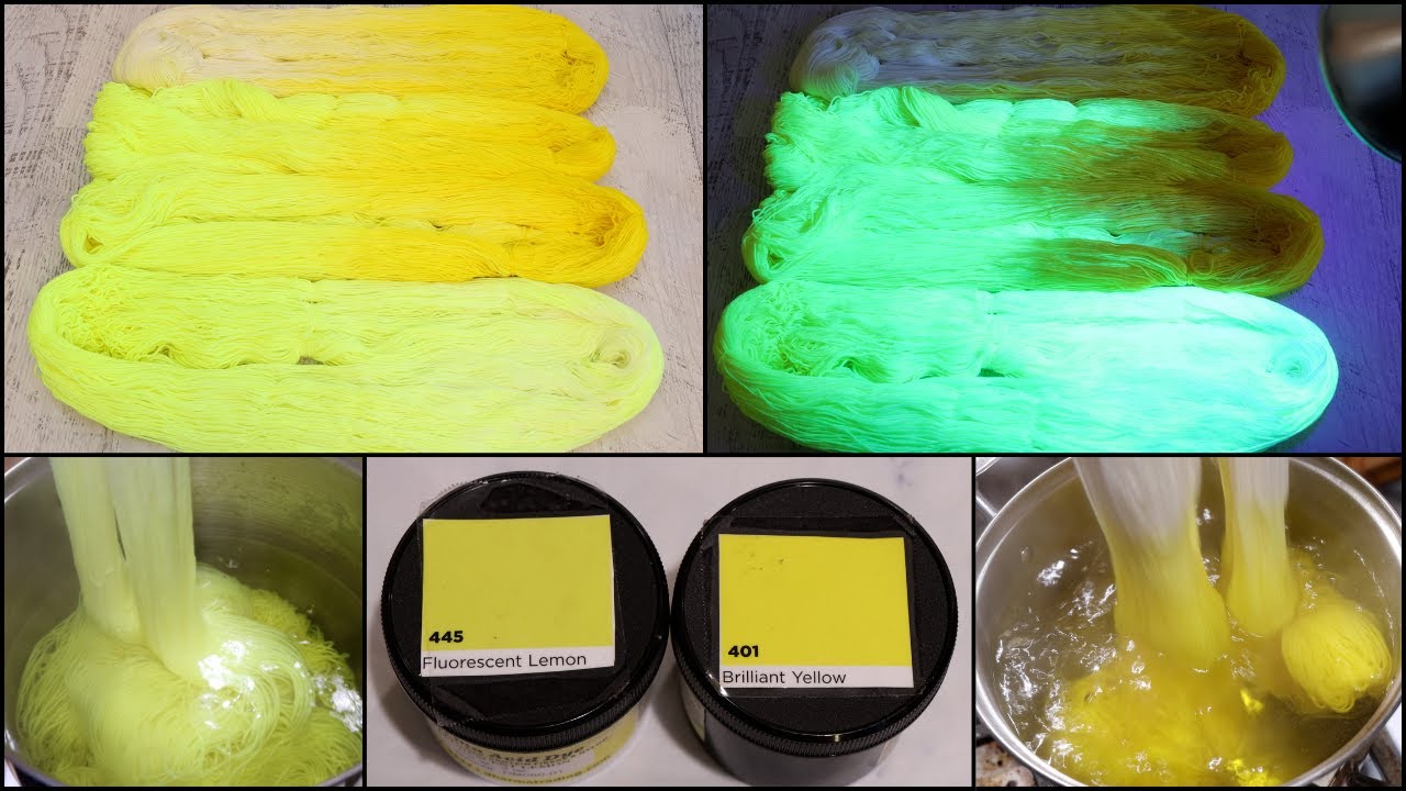 Quenching Fluorescence? Does Brilliant Yellow Quench the Fluorescent Lemon Dye? (Dyepot Weekly 621)