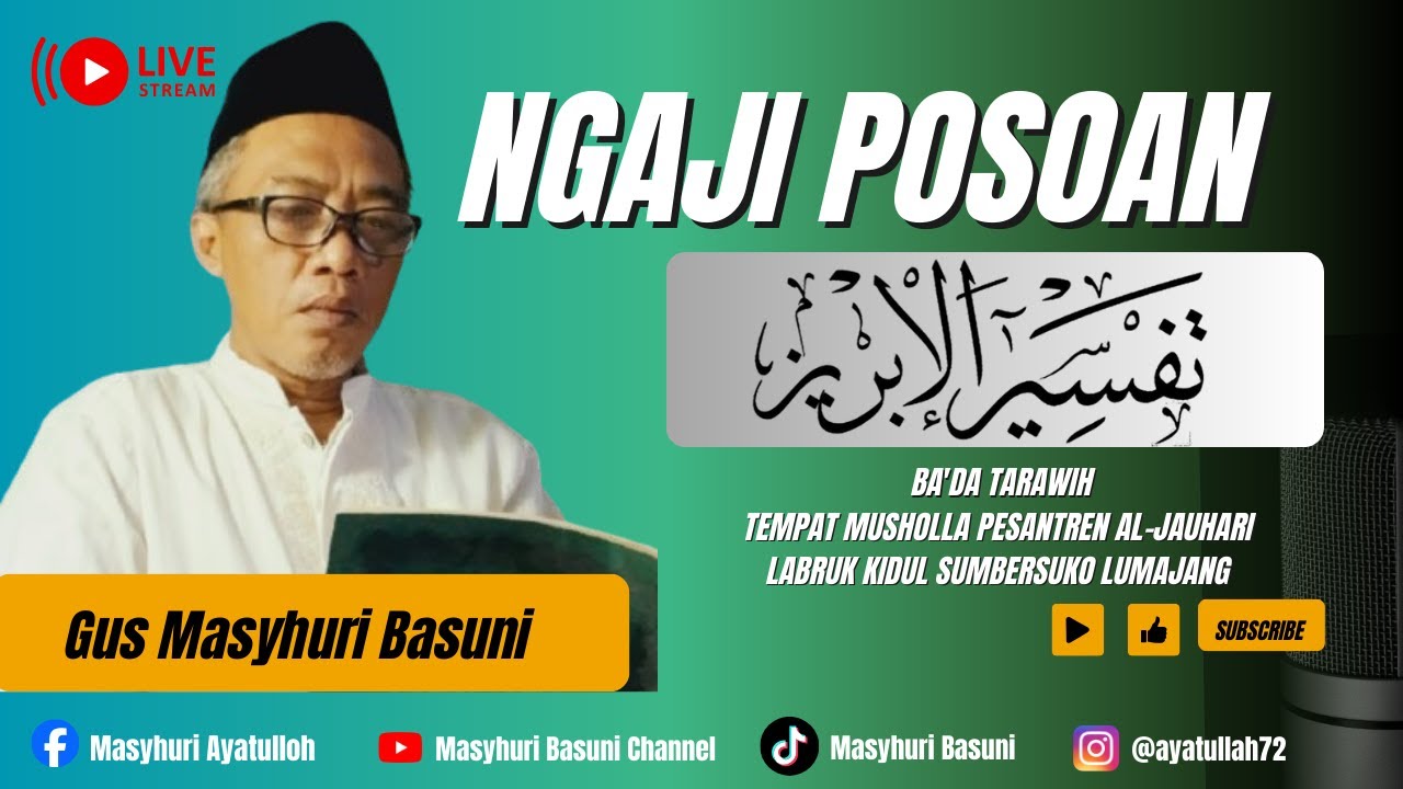 NGAJI POSOAN KITAB AL IBRIZ #07