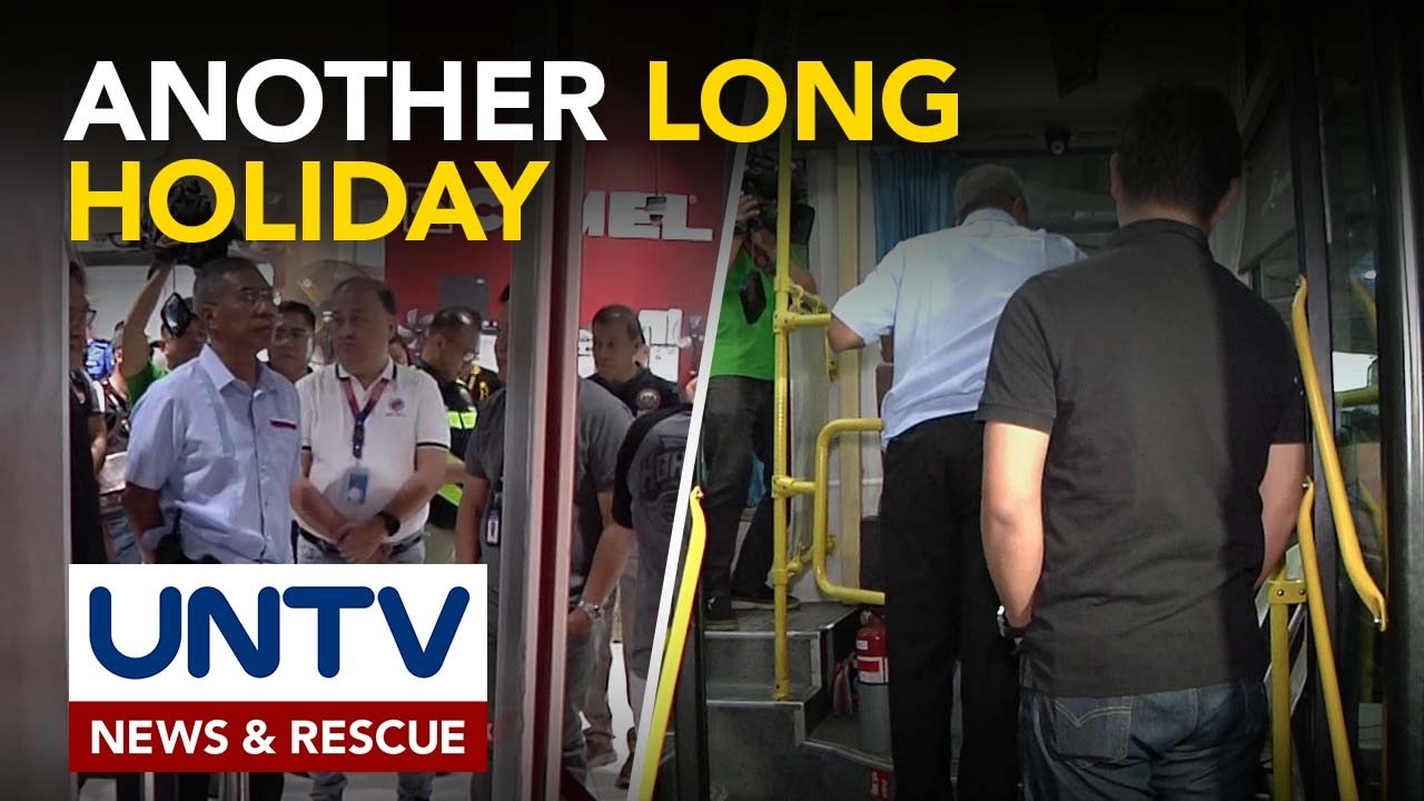 Paghahanda ng PITX para sa paparating na long holiday, ininspeksyon ng MMDA at OTS