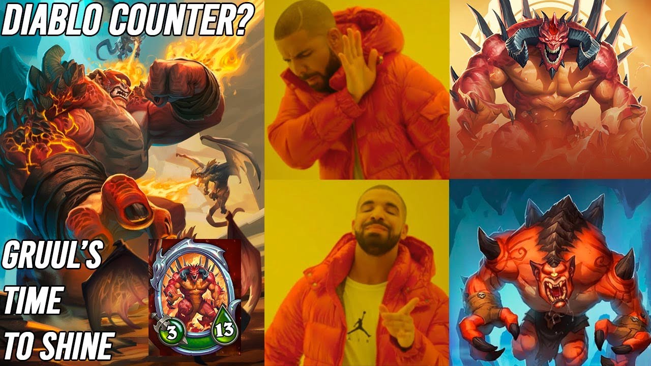 A Counter to Diablo?!? It's Gruuls time to shine! - Hearthstone Mercenaries Team
