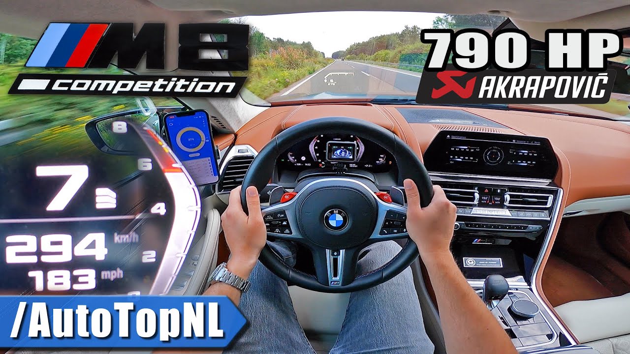 790HP BMW M8 G-POWER on AUTOBAHN [NO SPEED LIMIT] by AutoTopNL