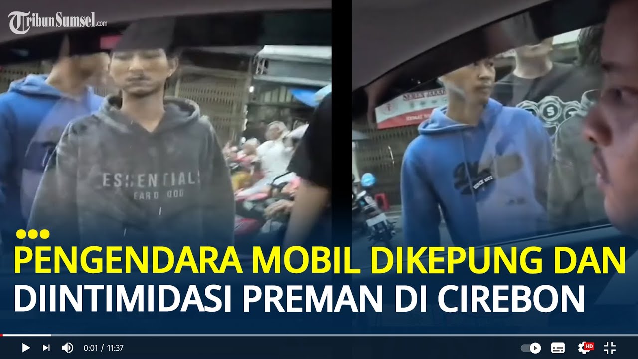 Viral Pengendara Mobil Dikepung dan Diintimidasi Preman di Kota Cirebon, Polisi Langsung Bergerak