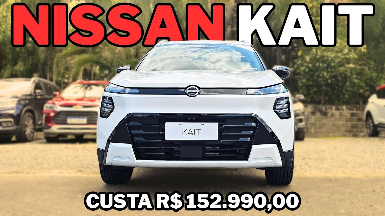 Nissan Kait 2026: O SUV Barato da Nissan que Ficou Bonito e Tecnológico!