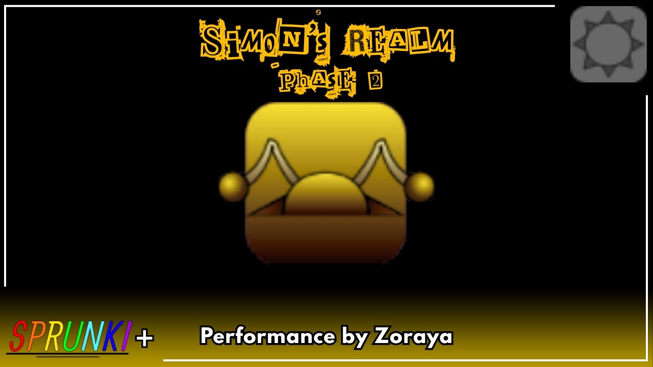 🟡SIMON'S REALM (Phase 2)🟡 Performance by me - 🎧Sprunki Plus on Roblox🎧