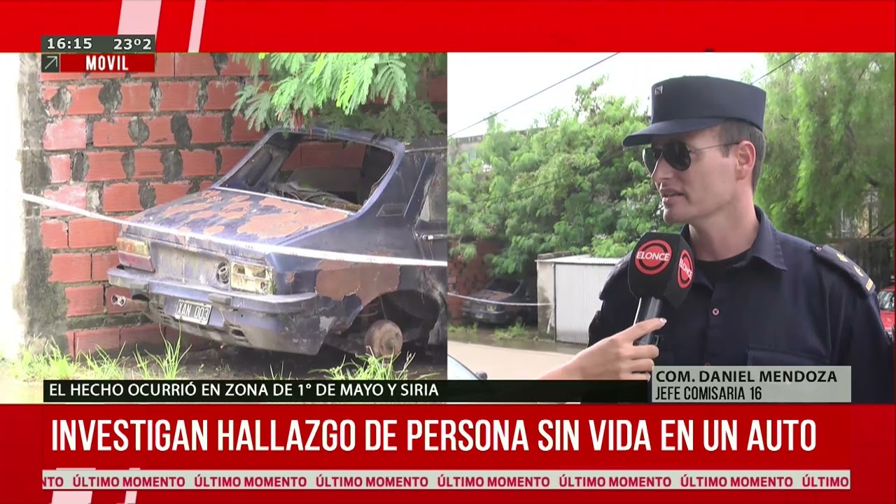 Investigan hallazgo de persona sin vida en un auto-ELONCE-19/02/2026